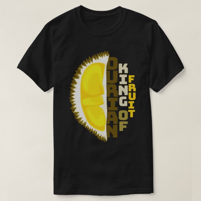 Durian Kung i Thai Fruit T Shirt (Design framsida)