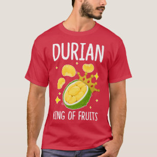 Durian Kung of Fruits funny Fruit Älskare Design F T Shirt