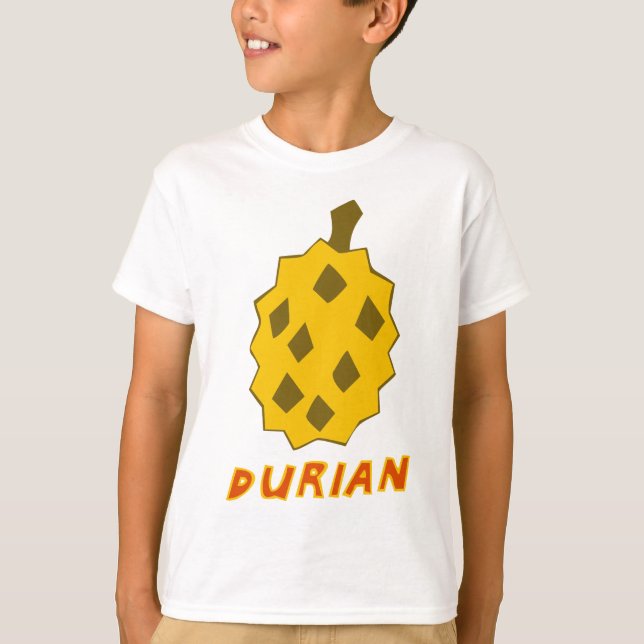 Durianfruktsaft T Shirt (Framsida)