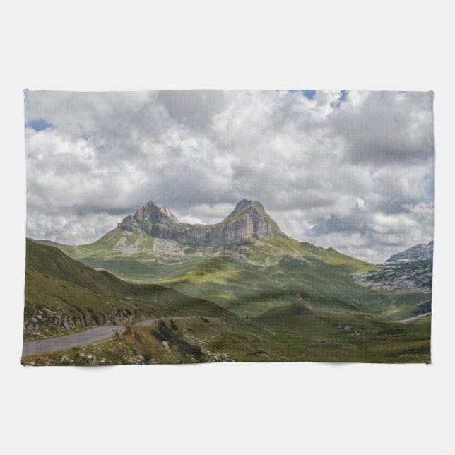 Durmitor National Park i Montenegro Kökshandduk (Horisontell)