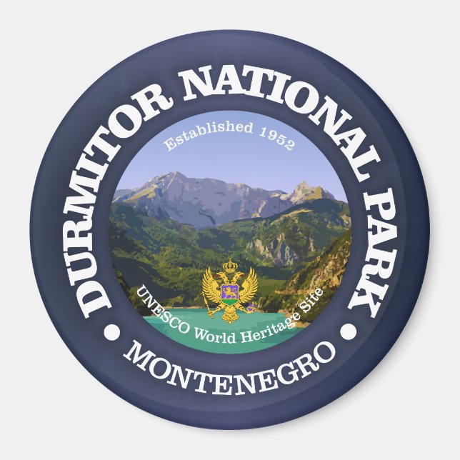Durmitor nationalpark magnet (Framsidan)