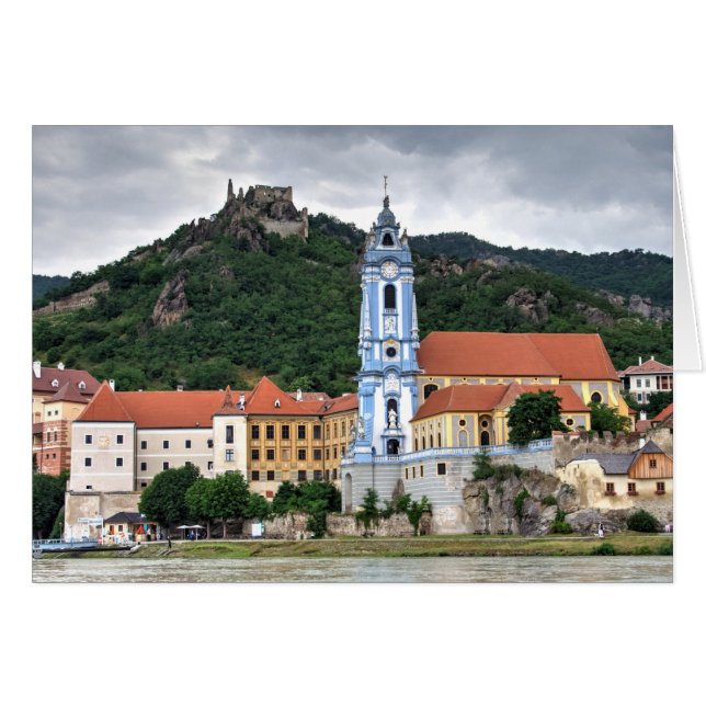 Dürnstein in Der Wachau Hälsningskort (Framsidan Horizontal)