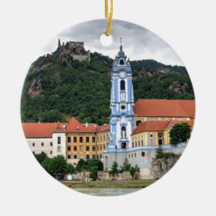 Dürnstein in Der Wachau Julgransprydnad Keramik