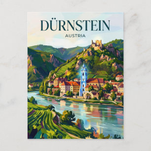 Dürnstein Österrike Vykort