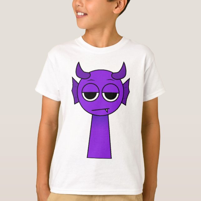 Durple från Sprunki T Shirt (Framsida)