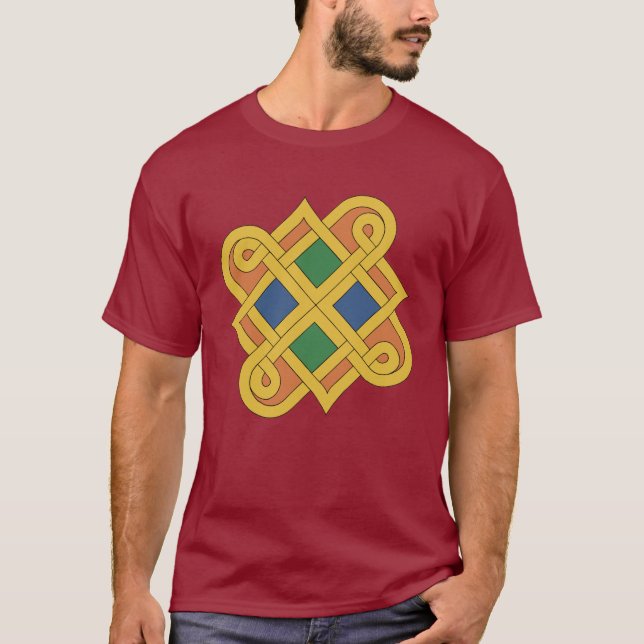 Durrow Knotwork 2016 T Shirt (Framsida)
