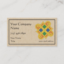 Durrow Knotwork 2016 Visitkort