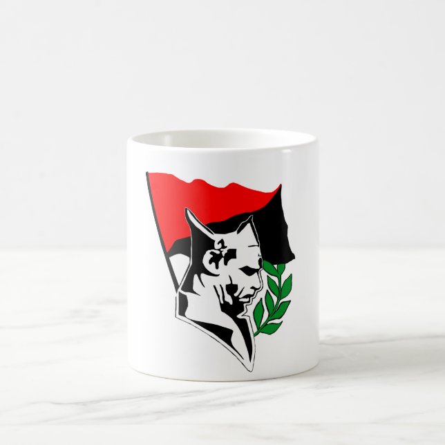 Durruti - Anarchy Flag Kaffemugg (Center)