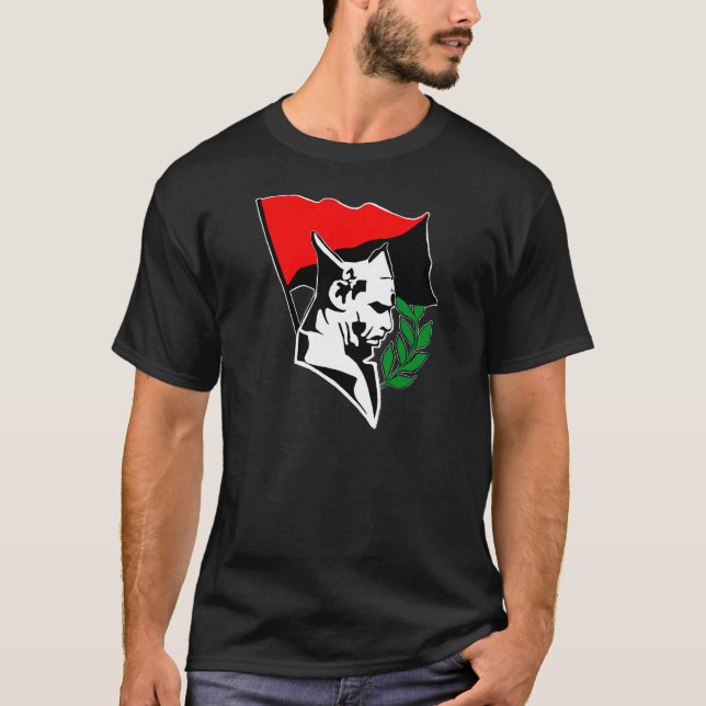 Durruti - Anarchy Flag Tee (Framsida)