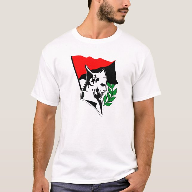 Durruti - Anarchy Flag Tee Shirt (Framsida)