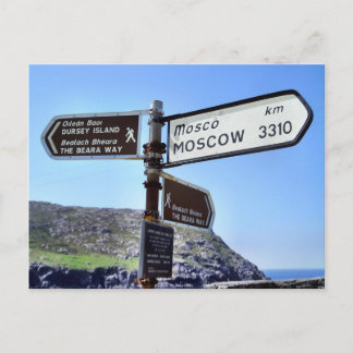 Dursey Island till Moskva vykort