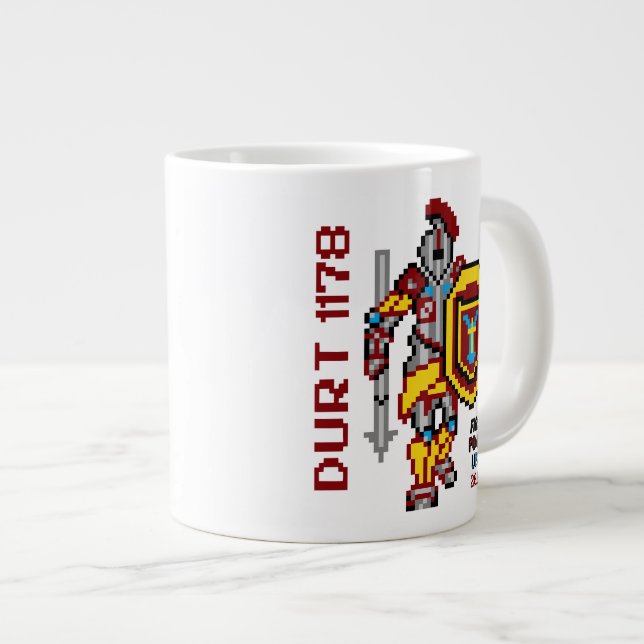 DURT 1178 - Första Power-Up Mugg Jumbo Mugg (Framsida höger)
