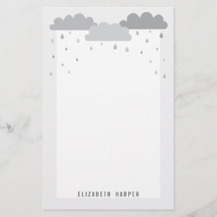 Dusch med kärlekbaby showerbrevpapper brevpapper