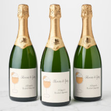 Dusch och skumma glänsande cocktail möhippa