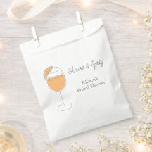 Dusch och Spritz Bubbly Cocktail Bröllopsdusch
