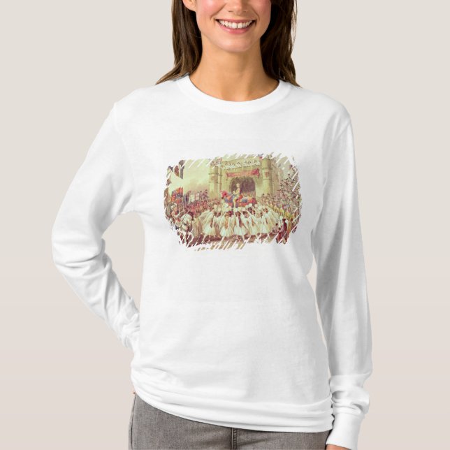 Duschen av Gold Tee Shirt (Framsida)