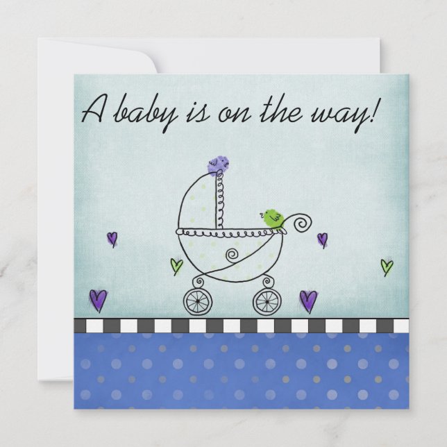 duschinbjudan inbjudningar (Framsida)