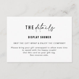 Duschinredning & presentkort | Medium Tilläggskort