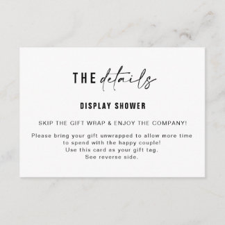 Duschinredning & presentkort | Medium Tilläggskort