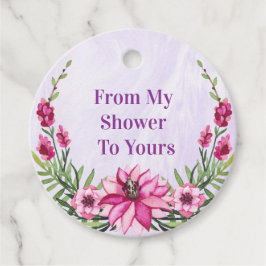 Duschpresent Gåvor Etiketter