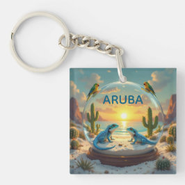 Dushi aruba solnedgång klot