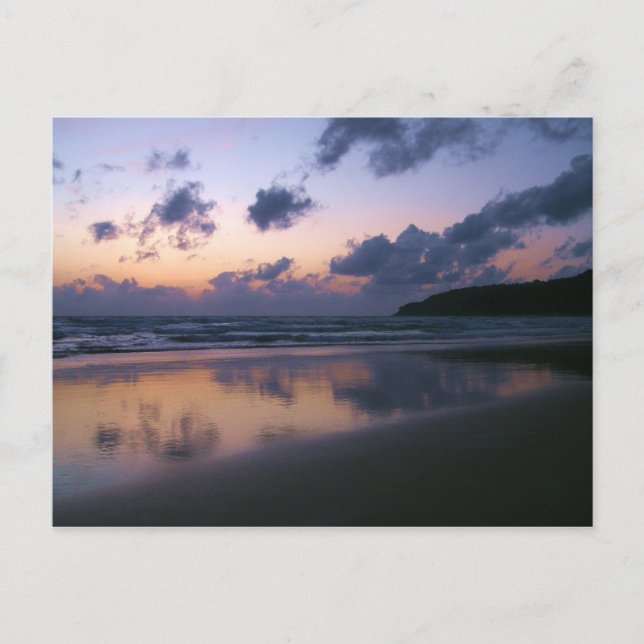 Dusk at Karon Beach Vykort (Framsida)