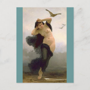 Dusk av Bouguereau Vykort