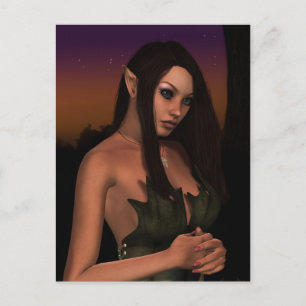 Dusk Elf Vykort