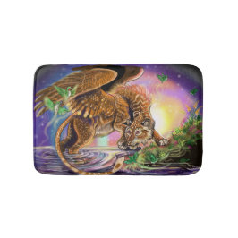 Dusk Hunter Flies Cat Badrumsmatta