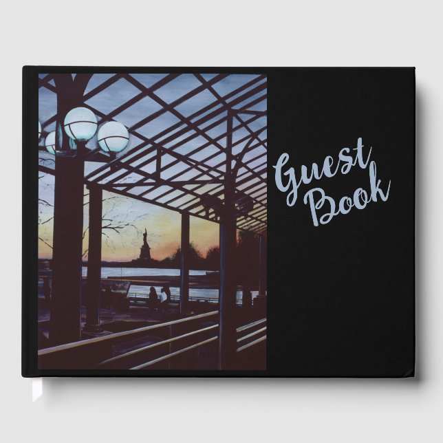 Dusk på Frihets födelseort, Ellis Island Gästböcker (Framsida)