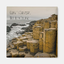 Dusk på Giants Causeway