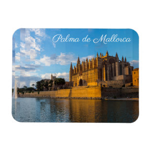 Dusk på Katalonien Palma de Mallorca Magnet