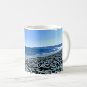 Dusk på Malibu Beach Kaffemugg