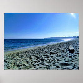 Dusk på Malibu Beach Poster