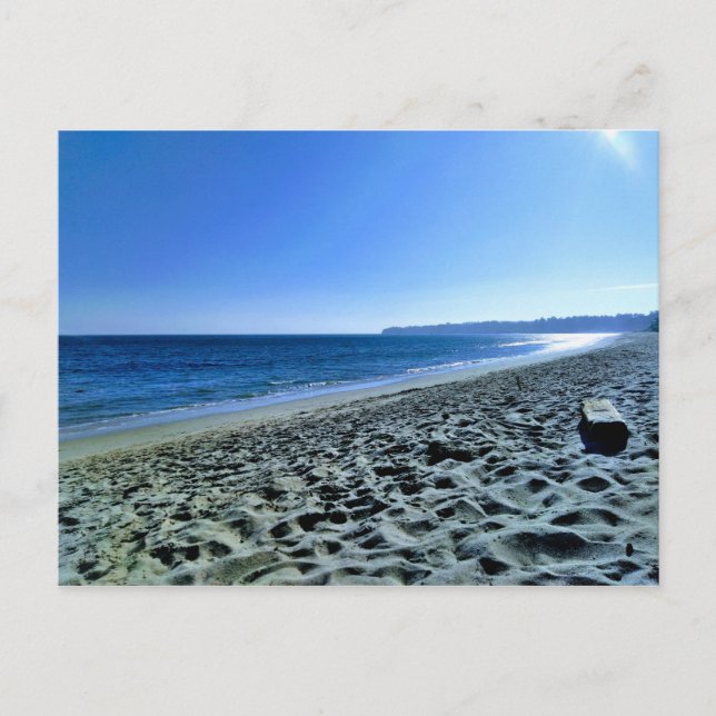 Dusk på Malibu Beach Vykort (Framsida)