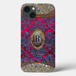 Dusk Ravone Damask Baroque Monogram