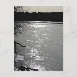 Dusk vid Rio Grande Vykort