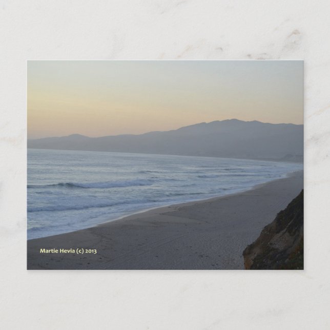 Dusky Beach Vykort (Framsida)