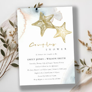 DUSKY BLUE BEACH STARFISH PAR SHOWER INBJUDAN