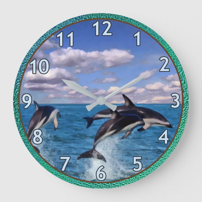Dusky Dolphins Stor Klocka (Framsida)