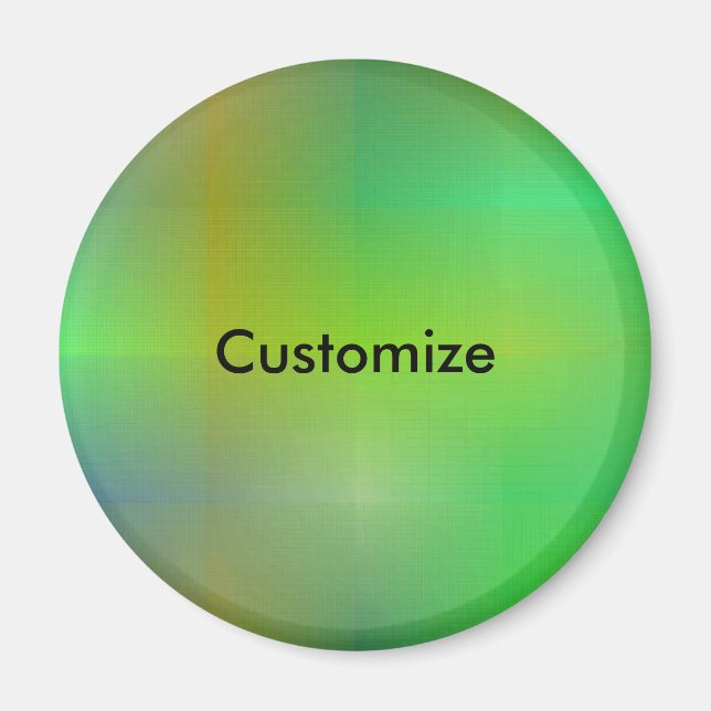 Dusky Färg II - mall Magnet (Framsidan)