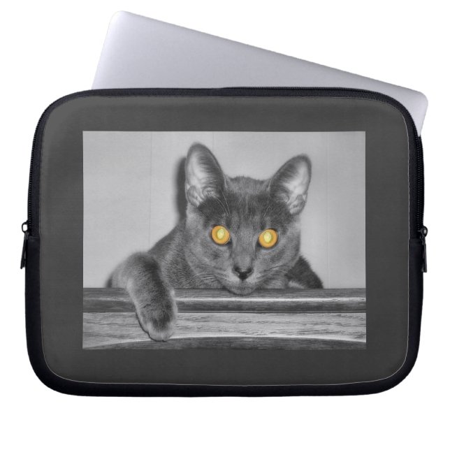 Dusky Guld Laptop sleeve (Framsidan)