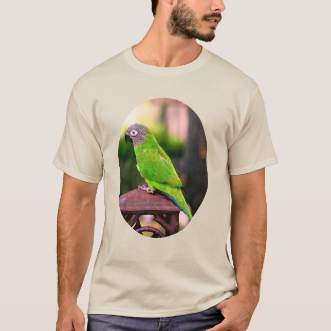 Dusky Headed Conure Parrot    T Shirt (Framsida)