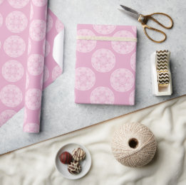 Dusky Ro Preppy i Rosa Polka dots Presentpapper