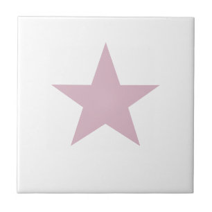 Dusky Ro Rosa Star Kakelplatta