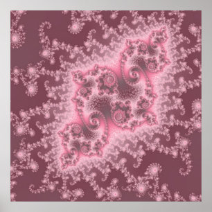 Dusky Rosa Jellyfish Poster