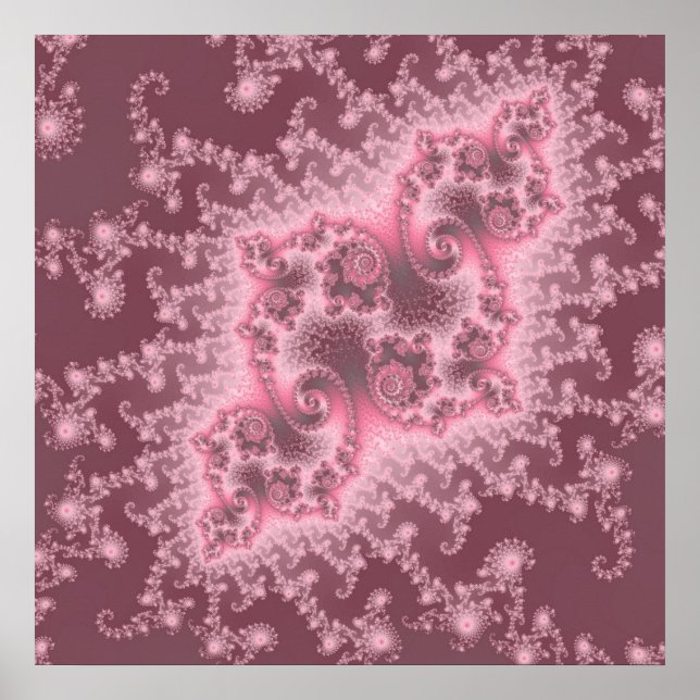 Dusky Rosa Jellyfish Poster (Framsidan)