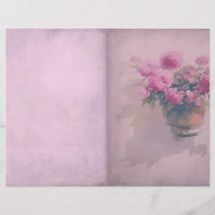 Dusky Rosa Shabby Journal Page