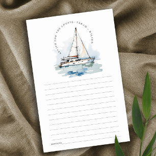 Dusky Sailboat Yacht Sjölandskap Advice till par