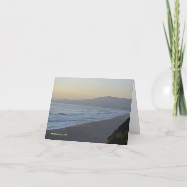 Dusky strand kort (Framsida)